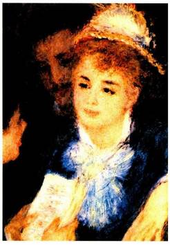 Ezkerrean: Auguste Renoir, Irakurketa zorrotza.<br><br>
